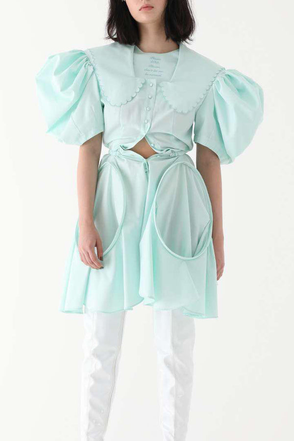 Jennyfax jumpsuit JFSS22JUMP02 Mint PJF2